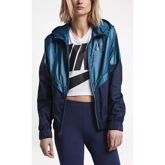 Nike Jackets & Blazers - Nike NWOT Unisex Blue Running Windbreaker